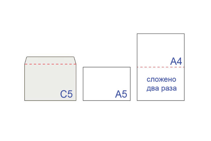 Конверты С5 (162х229 мм) клей, "Куда-Кому", 80 г/м2, КОМПЛЕКТ 50 шт., клапан автомат, внутренняя запечатка