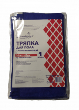 Тряпка для пола микрофибра Домовушка 50х60см (цвета в ассортименте)